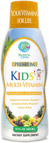 Premium Liquid Multivitamin for Kids | 100% DV of 14 Vitamins | Sugar Free | Non-GMO | 16 oz, 32 Serv