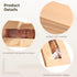 yeeplant 100 Packaging 23.2X4.3X1.6 Pcs Kraft Bread Bags with Window for French Loaf, Paper for Homemade Bread, Bakery