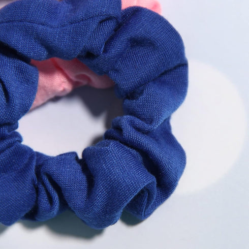 SUSULU Pack of 16pcs Cotton Hair Scrunchies, Solid Color Ponytail Holders for Women Accessories