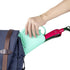 ZAXOP Silicone Heat Resistant Holder Mat Pouch for Flat Iron and Curling Iron (Mint Green)