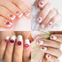 TailaiMei 12 Sheets Valentine's Day Nail Decals Stickers, Self-Adhesive Nail Art Decorations for Kiss Love Hug