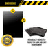 Aluf Plastics 33 Gallon 1.7 MIL Black Heavy Duty Trash Can Liners, Pack of 100