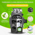 NATRUTH Garbage Disposal Cleaner Deodorizer Tablets 24 Pack - Fresh Apple Foaming Scrub Sink Freshener, Natural Drain