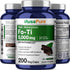 NusaPure Fo-Ti 5000mg | 200 Count | He-Shou-Wu Root | Non-GMO, Vegan, Bioperine