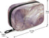 Ollabaky 7 Purple Rose Marble Pill Case, Weekly Portable Pill Bag Container Days Cute Pill Box Organizer Vitamin