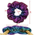 Shiny Scrunchies Metallic Tone Hair Bands, Elastic Hair Ties Set, Glitter Ponytail Holders for Women