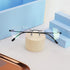 LifeArt Blue Light Blocking Reading Glasses, Men’s and Women’s Rimless Frame, +1.50 Magnification