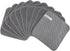 SINLAND Microfiber Dish Cloth | 10 Pack | Best Kitchen Washcloth Cleaning Cloths with Poly Scour Side (Grey)
