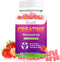 Creatine Monohydrate Gummies 5g for Women & Men, 60 Count | Sugar Free Vegan Supplement, Natural Strawberry Flavor