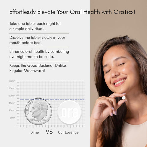 Teeth & Gums Dental Probiotic, Naturally Supports Oral Health, 8 Billion CFU, Grape Flavor, 30 Lozenges