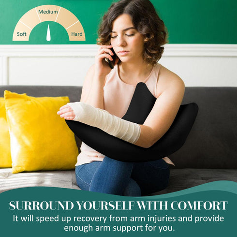 HARBOREST Shoulder Surgery Pillow - Relief Pillow for Shoulder Pain, Rotator Cuff for Sleeping or Sitting