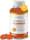 Sugar Free Vitamin D3 K2 Gummies - 5000 IU D3 + 80 mcg K2, Gluten-Free, Non-GMO, Natural Peach Flavor