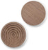 Essential Oil Diffuser: 2 Pieces Pack Wooden Aromatherapy Round Home Office Car Diffuser