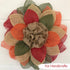 TONIFUL Burlap Wired Ribbon, 1-1/2 Inch Faux Burlap Ribbons for Christmas and Gift Wrapping Decoration