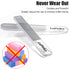Nano Glass Nail Shiner Kit, Multi-Purpose Nail Buffer Set for Shaping and Polishing Natural Nails, 2 Pack