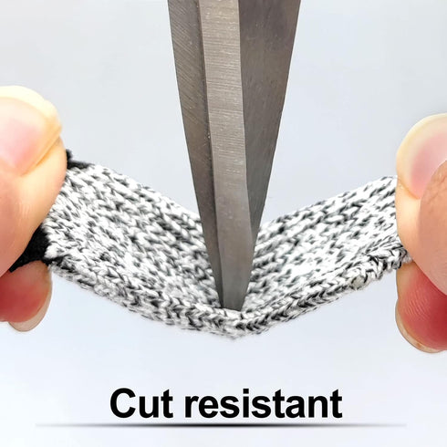 10pcs Breathable Cut Resistant Finger Cots, Reusable Non Slip Thumb Protector Gloves for Work