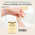 FEBU Eco-Friendly Bamboo Fabric Bandages, PFAS Free, Natural Hypoallergenic Bandages, 75 Count