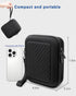 Krypthos Diabetic Supplies Travel Case, Portable Diabetes Organizer for Glucose Meter, Blood Sugar Test Strips Kit