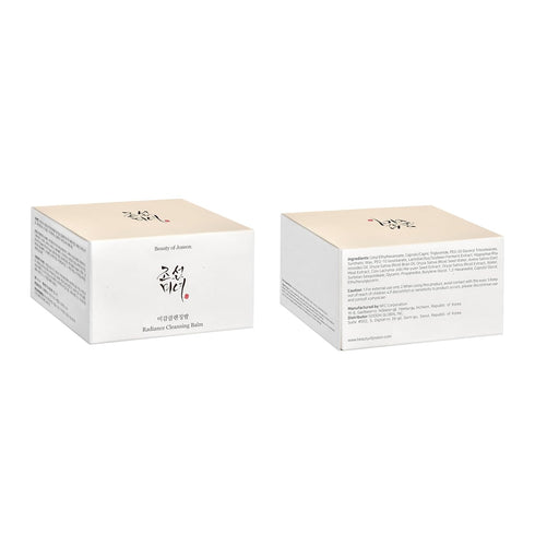 Beauty of Joseon Radiance Cleansing Balm, Makeup, Sunscreen, Pore Cleanser for Sensitive Acne Skin, 100ml