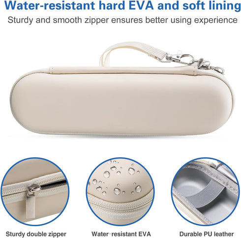 ProCase Travel Case for Electric Toothbrush Bundle with Hard Carrying Case for Glinet Travel Router