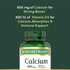 Immune 600mg 800IU D3, 250 Nature's Bounty Calcium Carbonate & Vitamin D, Supports Health & Bone Health, Calcium