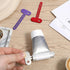QfwdfcTrenz 6 Pcs Toothpaste Roller Squeezer Tool Metal Tube Squeezer Manual Toothpaste Tube Wringer for All Tubes