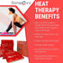 Sport & Back Hot Pack, Reusable for Neck, Shoulders & Joint Pain Relief, Click to Activate, Advanced Hot Therapy