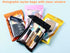 150-pack 6 x 9 in Holographic Mylar Bags with Clear Window, Resealable Foil Pouches for Food Storage, Smell Proof