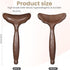 QfwdfcTrenz 6.23.5 Wood Therapy Massage Tool, Lymphatic Drainage Massager, Body Gua Sha Paddle, Wood Therapy Paddle