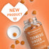 Turmeric Ginger & Black Pepper Gummies for Adults – Turmeric Curcumin Chewables to Support Joint Health, Delicious Peach Flavor – Gluten Free, Vegan, Non-GMO – 60 Gummies