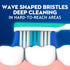 ZGYXQXJT Teeth6pack Adult Hard bristled Manual Toothbrush with Excellent Cleaning Effect, Equipped with Tongue Coating