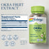 SOLARAY Okra Fruit 1600 mg - Healthy Digestion, Regularity and Heart Health Support Supplement - Soluble Fiber - Lab Verified, Vegan, 60-Day Guarantee - 25 Servings, 100 VegCaps