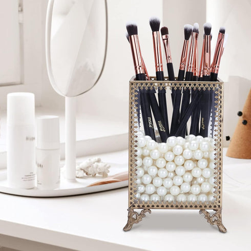 MSQ Eye Makeup Brushes Set, 12pcs Rose Gold Eyeshadow Brushes with Soft Synthetic Hairs & Real Wood Handle for