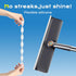 TidyTale 3 Window Squeegee for Home, Window Cleaner Tool with Extension Pole, Squeegee for Window Cleaning