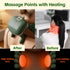 seektik 2026 4D Premium Back and Neck Massager with Heat, Simulated Human Hand Design Shoulder Massage Kneading