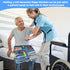 JFHNMLW Fidget Apron for Elderly, Fidget Blanket for Adults with Dementia, Dementia Products for Elderly, Sensory
