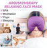 Sinus Face Mask Heated for Headache, Migraine, Dry Eyes Relief, Warm Compress, Microwavable Eye Heating Pad