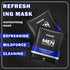 5 Pcs Men's Facial Sheet Mask, Hydrating Skincare Gift Set for Men, Moisturizing Soothing Facial Masks