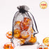 PMLAND 100 Pcs Organza Mesh Drawstring Bags, 4 x 6 Inches for Jewelry Party Favors