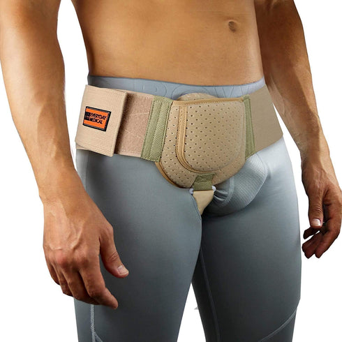 Everyday Medical Hernia Guard I Inguinal Hernia Belt for Men, Adjustable Waist Strap, LARGE/XLARGE
