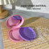 2 Pack Aligner Case with Mirror, Convenient Retainer Case for Invisalign, Night Guards, Mouth Guards