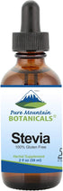Liquid Stevia Drops – Alcohol Free and Kosher Sugar Substitute, 2oz Glass Bottle