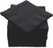100 Pack Black Beverage Napkins, 2 Ply Big Party Pack for Wedding, Birthday, Dinner, Lunch, Cocktails (5” x 5”) by