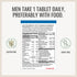 Nature's Way Alive! Men’s 50+ Complete Multivitamin, Supports Multiple Body Systems, 130 Tablets