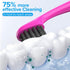 Replacement Toothbrush Heads Compatible with BURST Kids Electric Toothbrush, 10 Pack - Soft Charcoal Bristles for