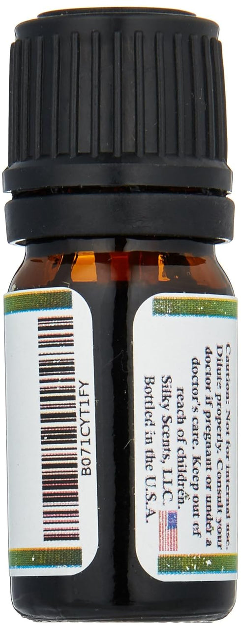 SILKY SCENTS Amber Essential Oil (Pinus Succinifera) 100% Pure & Natural! - 5 ML