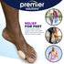 Bunion Pain Relief Pads, Moleskin Guards for Shoes, Protects Feet for Men and Women, Reduces Friction, Self-Stick Adhesive, All Day Water Resistant Protection 36 Count (6 Packs of 6)