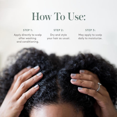 Moisturizing Scalp Lotion - Naturally Derived, Fresh Feel, Effective for Hair & Scalp Moisturization (1 Bottle)