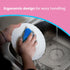 Silicone Dish Sponge - 4 Pack Double Sided Kitchen Scrubber for Dishes, Fruits & Vegetables Cleaning