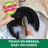 Scotch-Brite Heavy Duty Advanced Soap Control Dishwand Kit, Includes 1 Wand & 5 Refill Pads, Control Soap with a Button